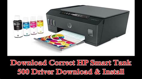 HP Smart Tank 500 Driver: Installation and Troubleshooting Guide
